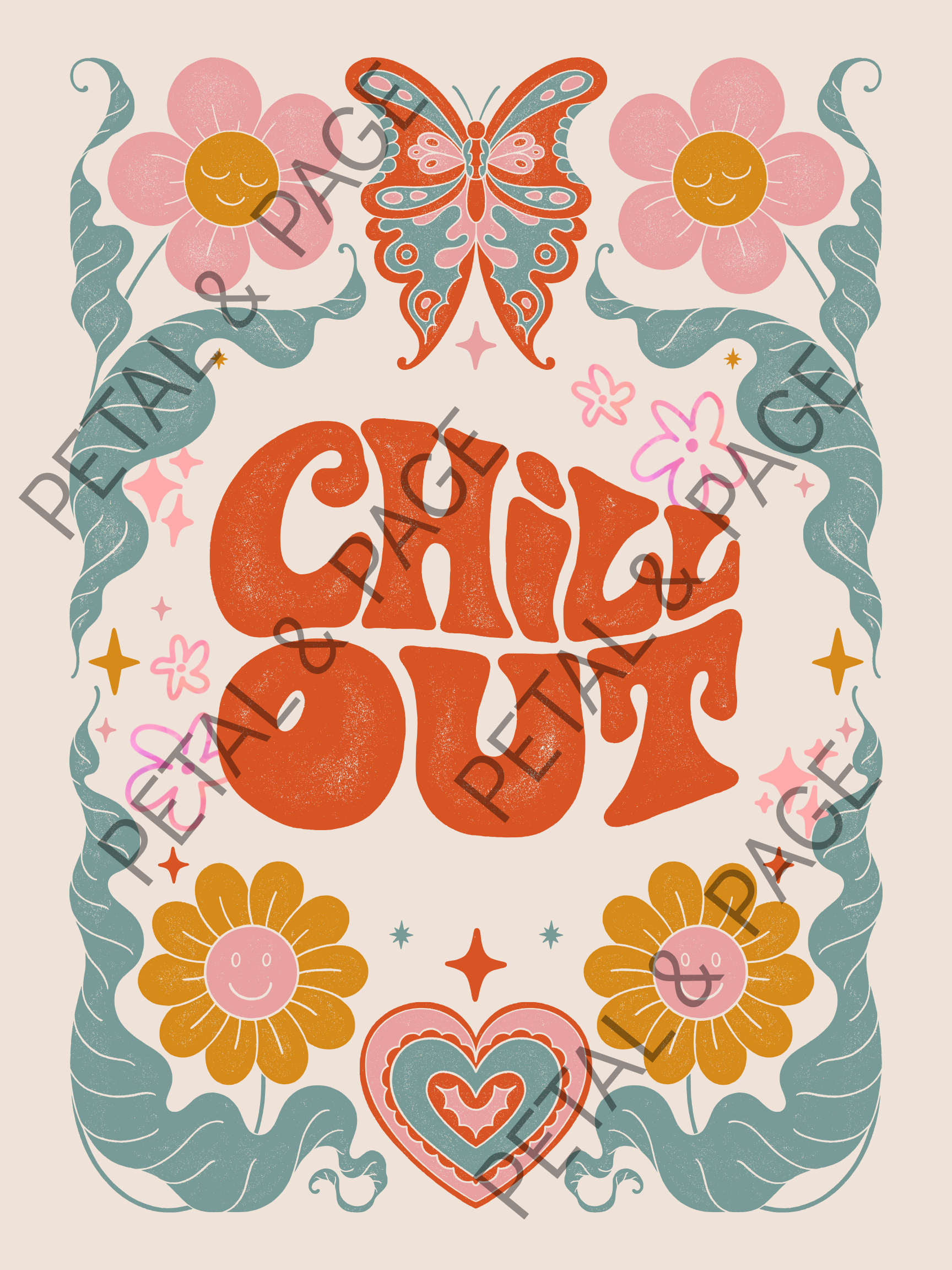 Stay Groovy – Kellie Jean Digital Print