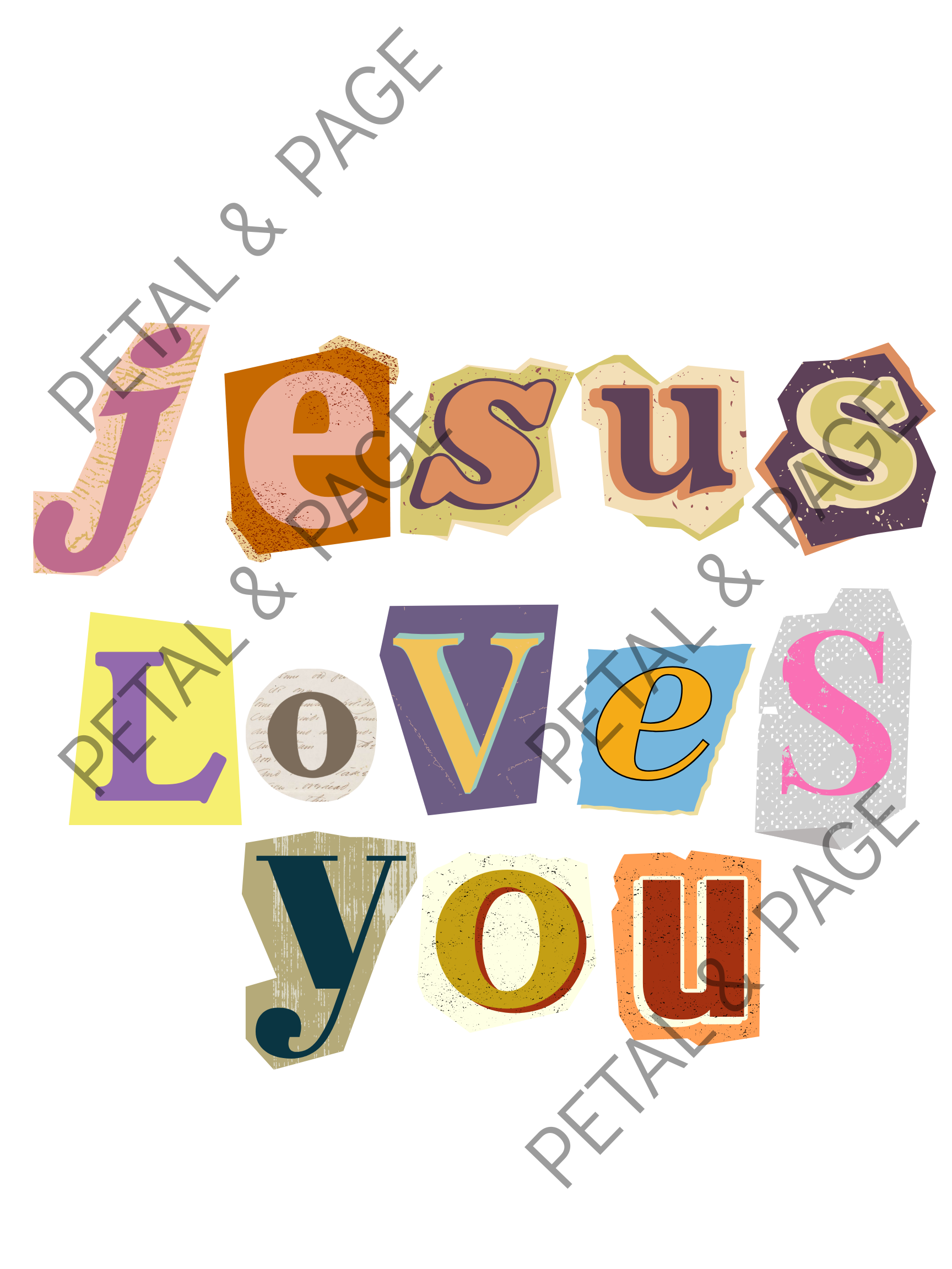 Jesus Loves You- By His Design Collection