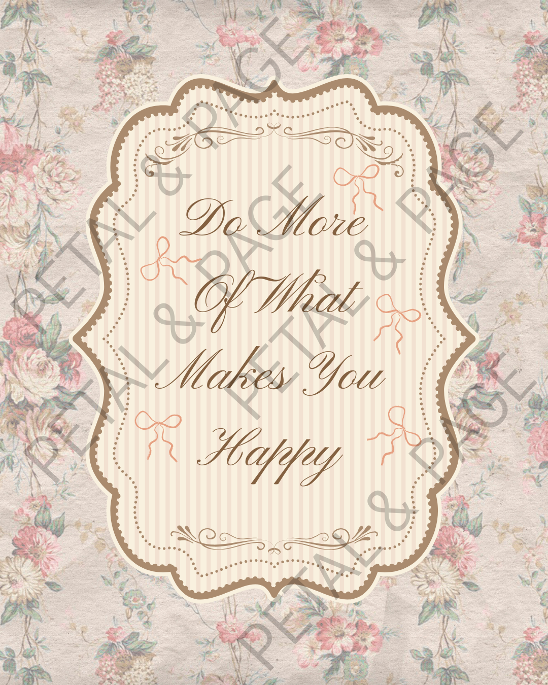 Calm & Content – Happiness Reminder